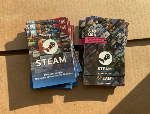 Value steam gift cards - value,