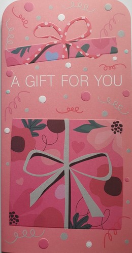 Gift voucher card money wallet - voucher,