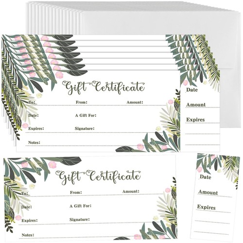 Sets gift certificate - 50,