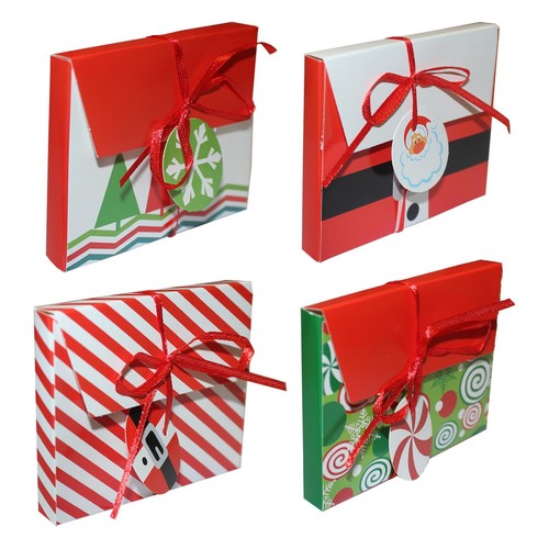Christmas gift box money - box,