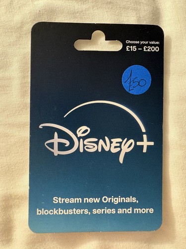Disney gift voucher value - disney+,