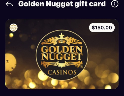 Golden nugget casinos gift - golden,