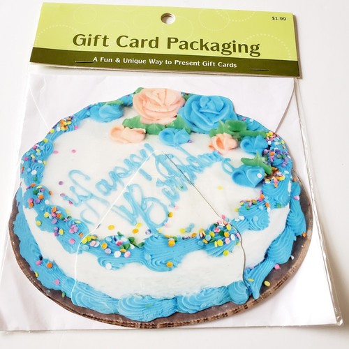 Birthday card gift - gift, holder
