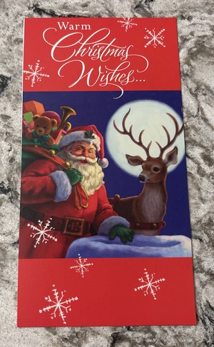 Christmas money gift card - &,