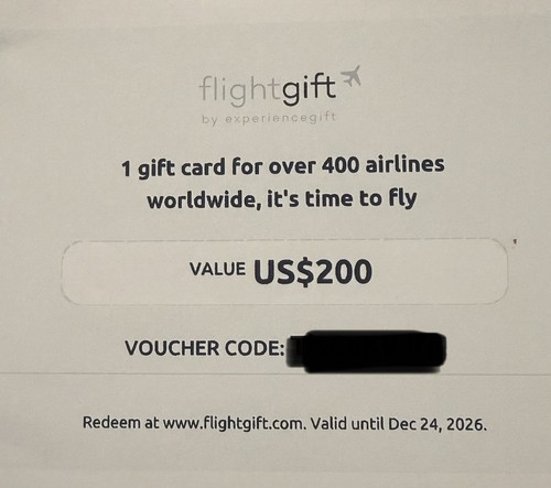 Flightgift travel gift card - flightgift,