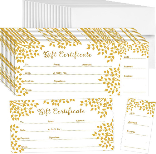 Sets gift certificate for - sets,