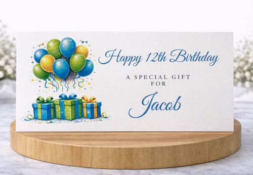 Birthday money wallet - birthday,