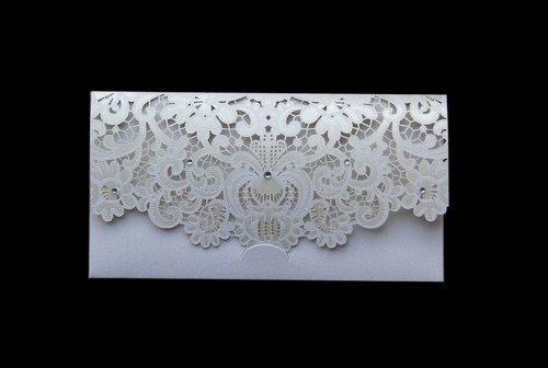 Wedding white gift money cash - white,
