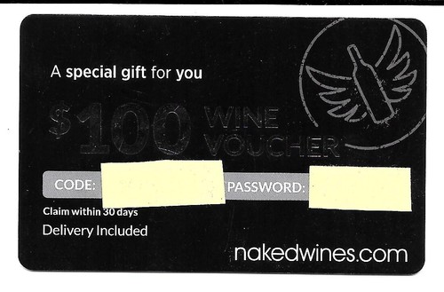 100 gift card - $, for