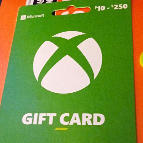 Microsoft xbox gift - xbox, card