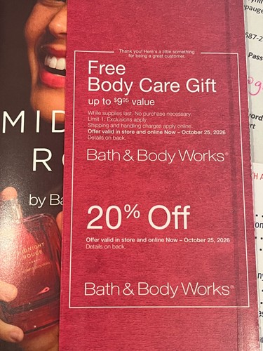 Bath body works off - bath,