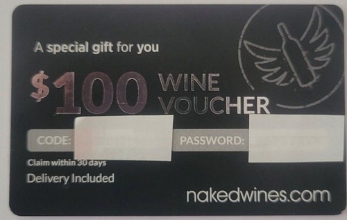 396 naked wines 100 gift - #396,