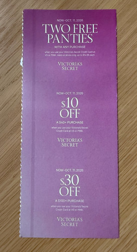 Victoria secret coupon 2 - victoria’s,