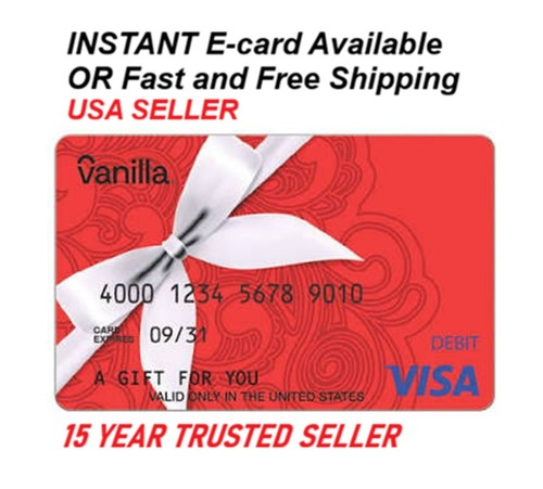 Fast 100 visa gift card - $100,