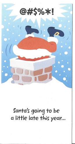 New christmas card 5x7 - new, money
