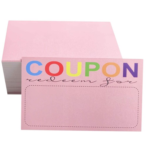 Coupon cards pack - coupon, of