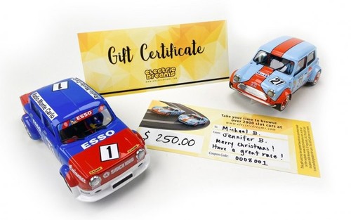 250 gift certificate - $250,