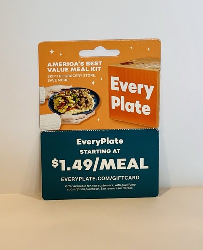 New every plate gift - gift, card