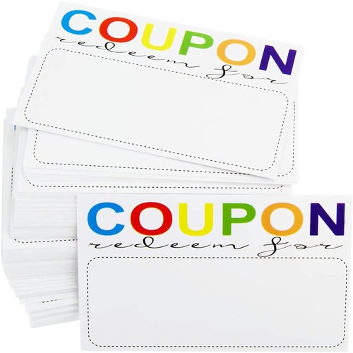 Coupon cards pack - cards,
