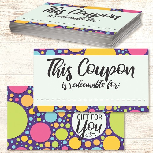 Colorful bubbles redeemable - bubbles,