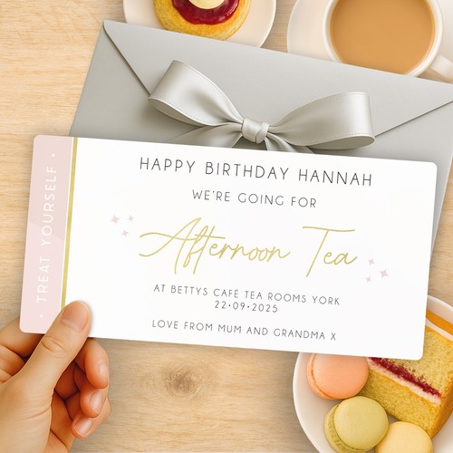 Afternoon tea gift voucher - afternoon,