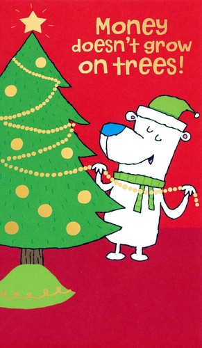 Funny christmas gift card - funny,