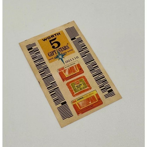 Vintage coupon gift stars - vintage,