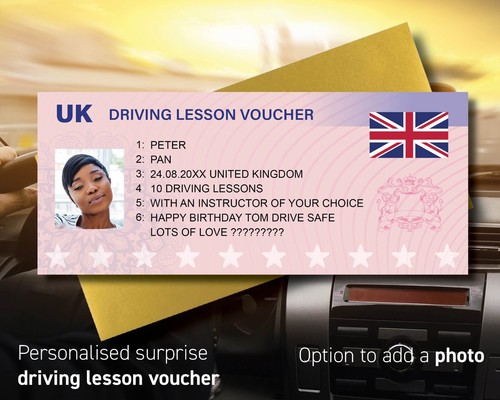 Personalised driving lesson - personalised,