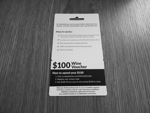 $100 gift card voucher for