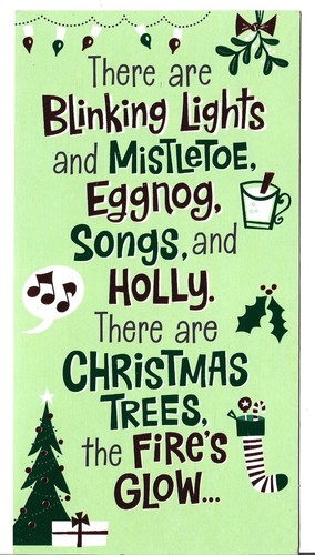 New christmas card 5x7 25 - card, 3.5x7.25