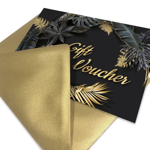 Beauty gift vouchers blank - beauty, vouchers,