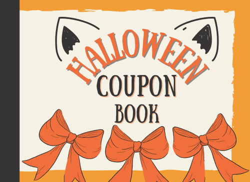 Halloween coupon book - coupon, book: