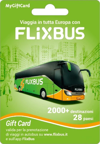 Voucher gift card code flixbus - gift,