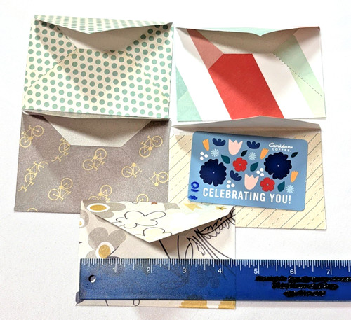 Mini gift note cards - mini,